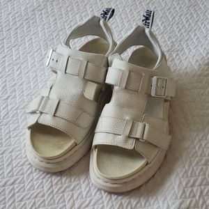 Dr. Martens Kamilah White US Size 8